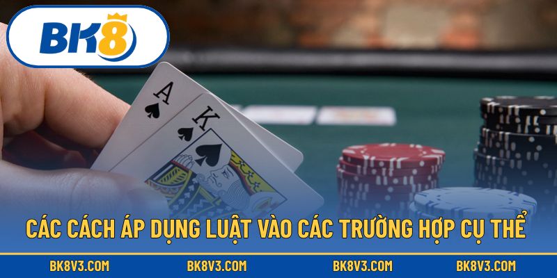 Các cách áp dụng luật vào các trường hợp cụ thể 