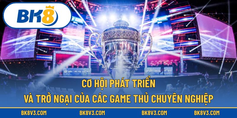 Cơ hội phát triển và trở ngại của các game thủ chuyên nghiệp