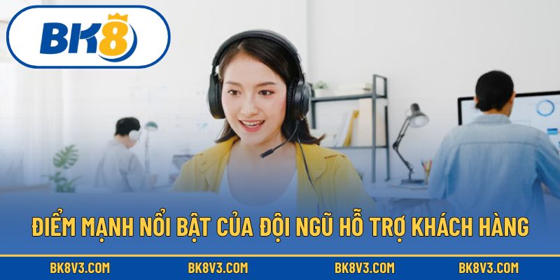 Điểm mạnh nổi bật của đội ngũ hỗ trợ khách hàng
